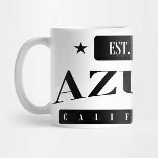 Azusa Est. 1887 Standard Black Mug